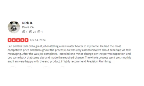 Precision Plumber Davis Reviews (1)