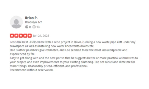 Precision Plumber Davis Reviews (4)